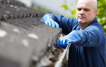 cleaning and inspecting Mynydd Marian roofs
